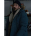 Charlie Cox Merv Blue Hooded Jacket